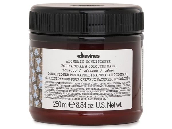 Davines Alchemic Hair Colour Conditioner Tobacco – förstärker färgens lyster, 250 ml (för kvinnor)