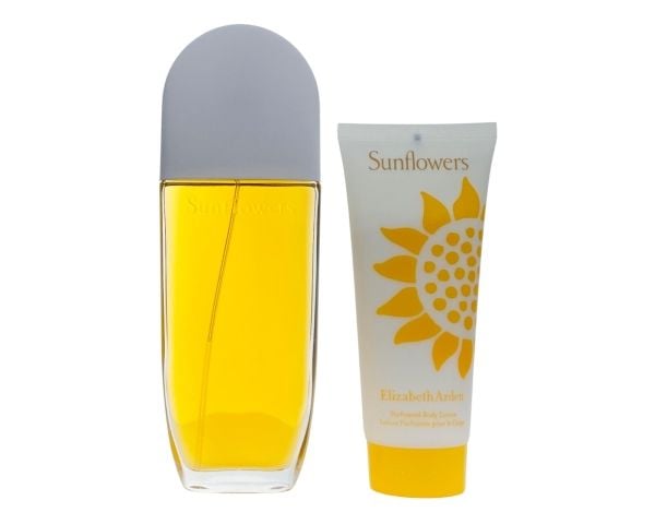 Elizabeth Arden Sunflowers-sett EDT 100 ml + balsam 100 ml