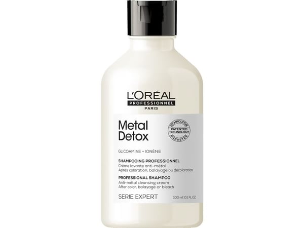 L`Oreal Professional Serie Expert Metal Detox Shampoo, Par dupa vopsire/decolorare/balayage, 300ml
