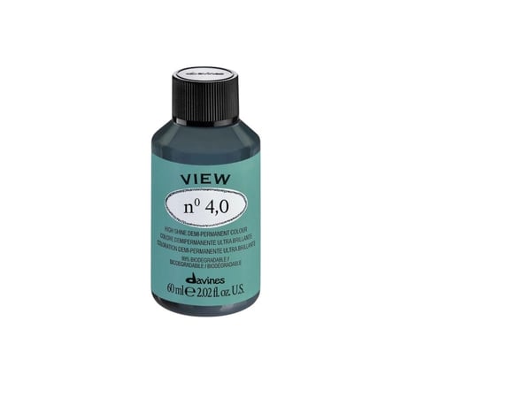 Davines, View, Demi-Permanent Hair Dye, 4.0 , 60 ml For Women Davines, View, Demi-Permanent Hair Dye, 4.0 , 60 ml For Women