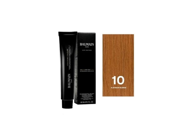 Balmain Professionnel Couleurs Couture permanent hårfärg 10 Platinum Blonde 60 ml