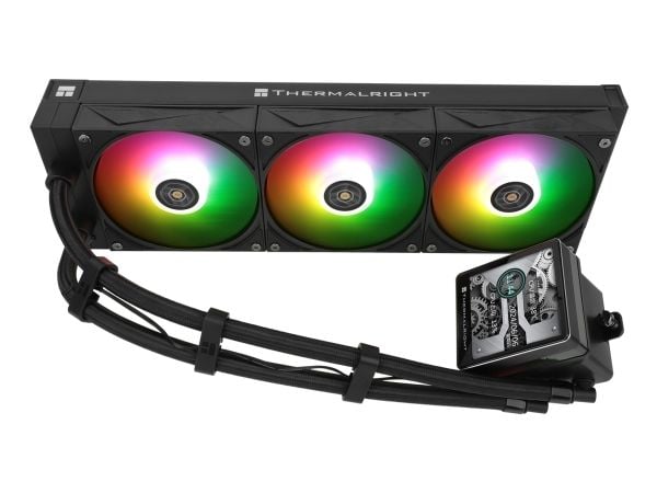 Thermalright Grand Vision 360 ARGB, Nestejäähdytyspakkaus, 12 cm, musta