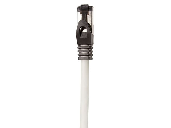 LogiLink Premium - Koblingskabel - RJ-45 (hann) til RJ-45 (hann) - 15 m - SFTP, PiMF - CAT 8.1 - halogenfri, rund - grå