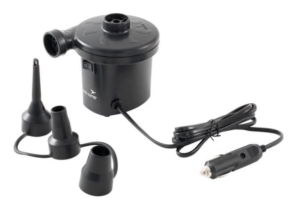 Easy Camp El Nino 12V Pump, Universell, 216 l/min, Sort, Cigartenner/lighter, 12 V, 102 mm