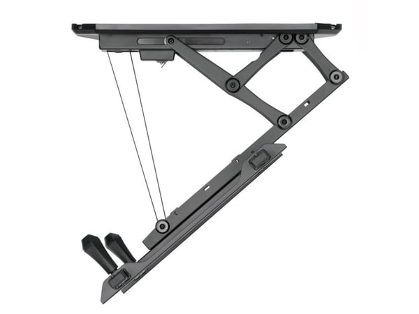 Techly ICA-PLB 546M, 177,8 cm (70"), 200 x 100 mm, 600 x 400 mm, 0 - 90°, Plast, Stål, Sort