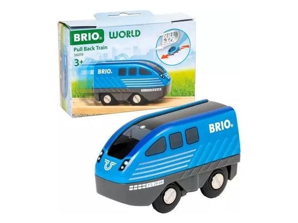 BRIO 36019, Juna, 3 vuosi/vuosia, musta, Sininen