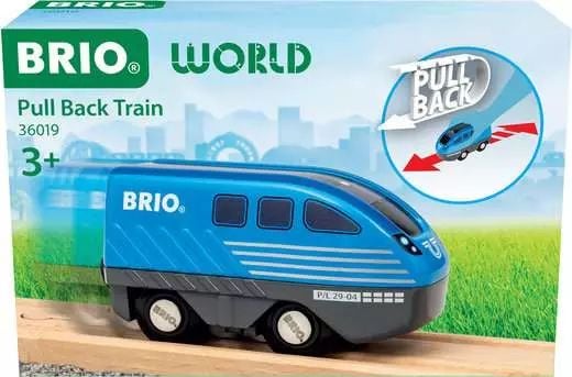 BRIO 36019, Juna, 3 vuosi/vuosia, musta, Sininen