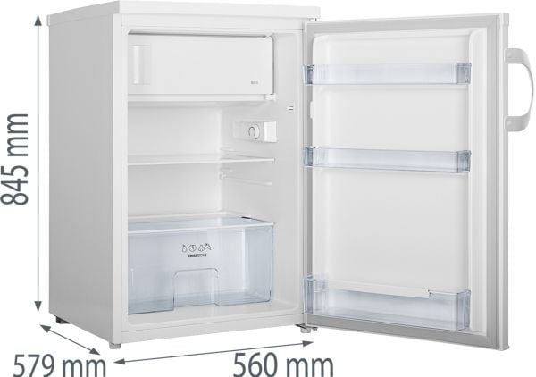Gorenje RB49CPW, 120 l, Frittstående, C, 37 dB, N-T, 2 kg/24t