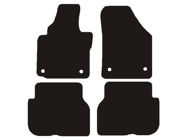Matot VW Touran 2003-2007 Ovaalilukko
