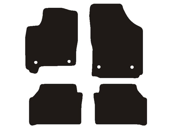 Bil-/mattor Opel Meriva A 2004-2010
