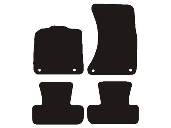 Gummimattor till Audi Q5 2008-2017
