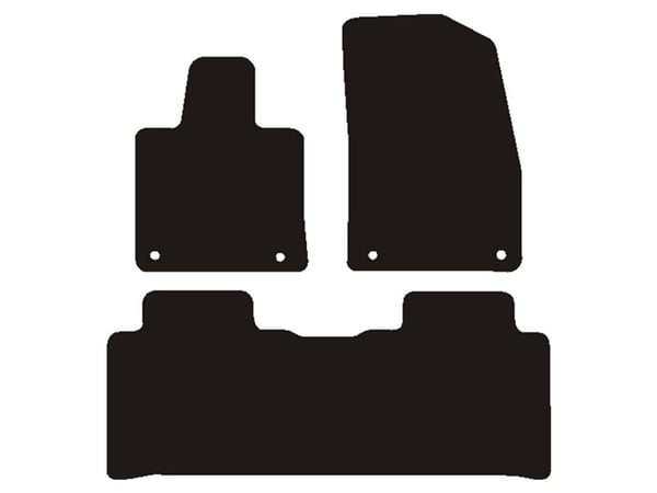Golv-mattor Xpeng G6 2023- velour