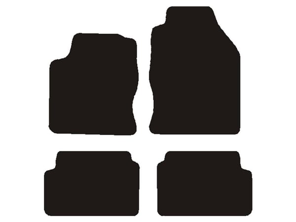 Velourmattor till Ford Focus 1998-2002