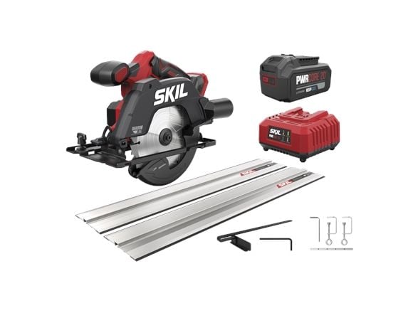 Skil_Rød batteridrevet sirkelsag Skil 3551AB 20V 1x4Ah