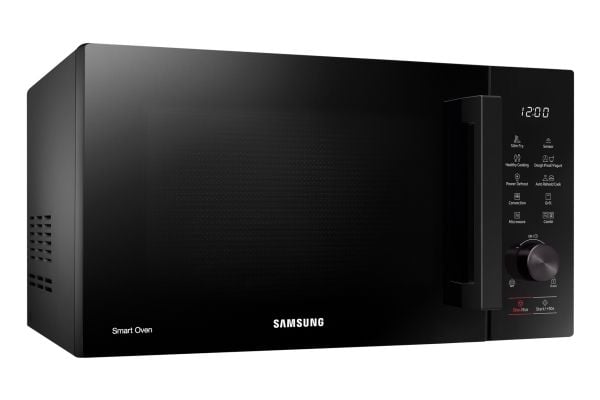 Samsung MC28A5137CK, Benkeplate, Kombinasjon mikrobølge, 28 l, 900 W, Innebygd skjerm, LED