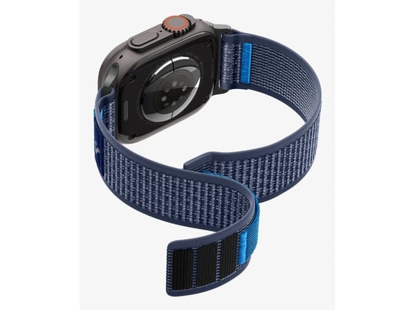 Spigen Athlex Air 2, Band, Smartklokke, Marineblå, Apple, Apple - Apple Watch Ultra 3 (49mm), Apple - Apple Watch Ultra 2 (49mm), Apple - Apple Wat...