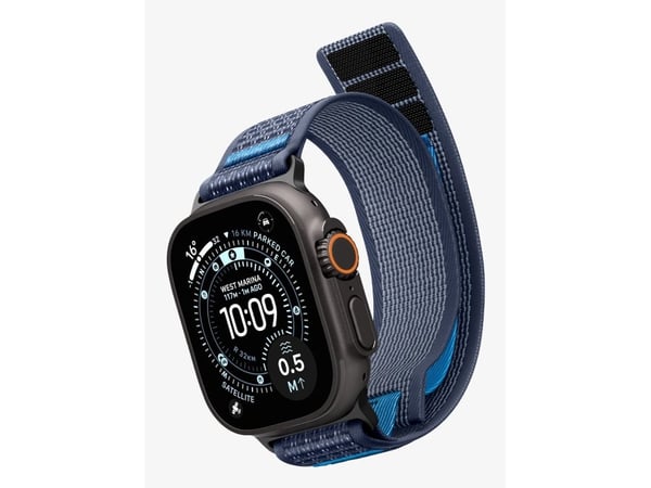 Spigen Athlex Air 2, Band, Smartklokke, Marineblå, Apple, Apple - Apple Watch Ultra 3 (49mm), Apple - Apple Watch Ultra 2 (49mm), Apple - Apple Wat...