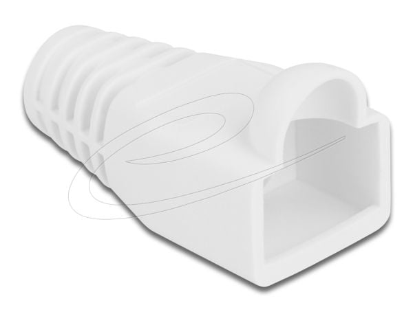 Delock Strain relief for RJ45 plug - Nettverkskabeloppstart - hvit (en pakke 20)
