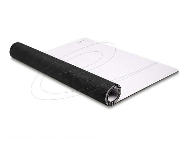 Delock - Tastatur og musematte - 900x500x2 mm - hvit