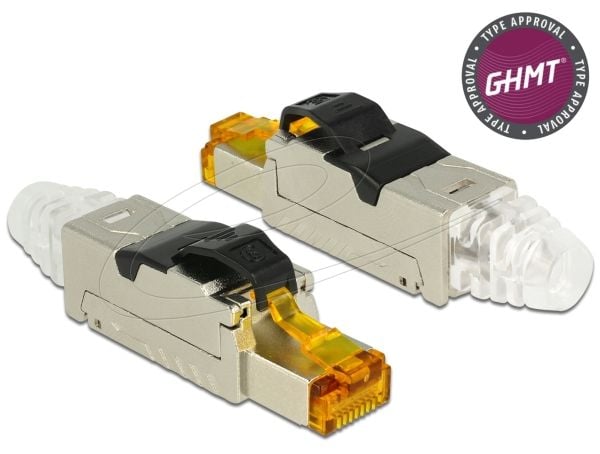 Delock - Nettverkkontakt - RJ-45 (hann) - 6.22 cm - CAT 8