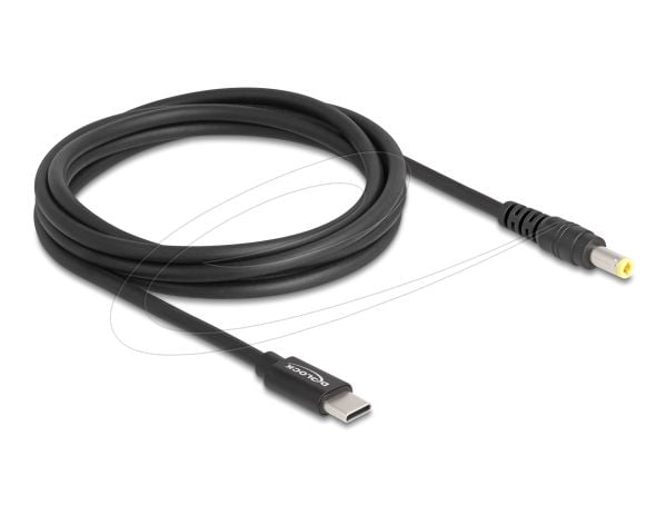 DeLOCK 87978, 1,5 m, USB C, 5.5 x 2.5 mm, 20 V
