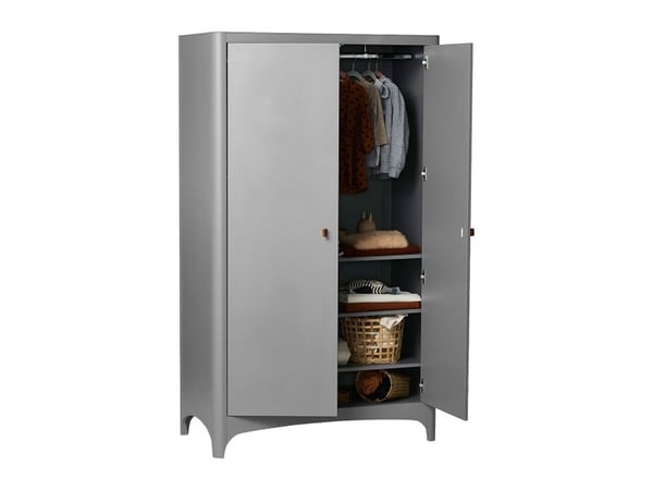 Leander Classic™ garderobskåp – grå