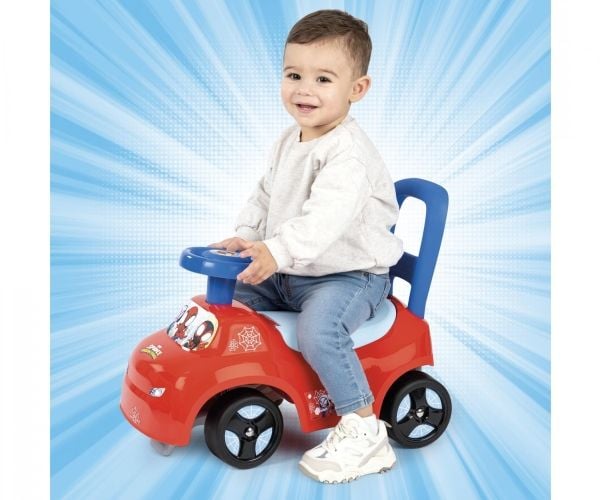 Smoby 720546, 1 år, 4 hjul, Blå, Röd, Vit