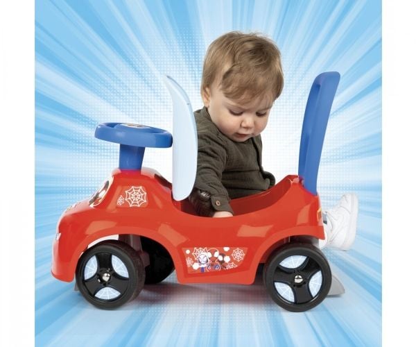 Smoby 720546, 1 år, 4 hjul, Blå, Röd, Vit