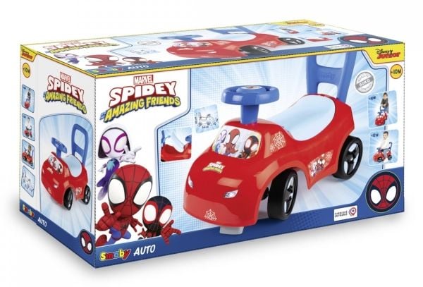 Smoby 720546, 1 år, 4 hjul, Blå, Röd, Vit