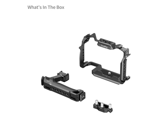 SmallRig 4903, 168 mm, 185 mm, 141,8 mm, 356 g, 180 mm, 138 mm
