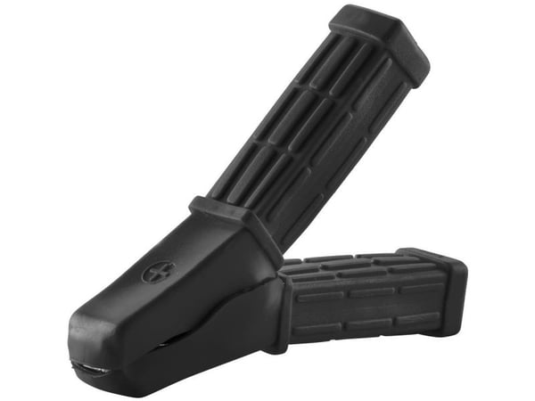 Ladelhåndtak 80 A/30 V/DC skrue, sort, 80A, innhold: 1 stk