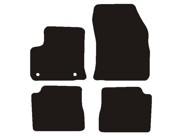 Veluuri matot Peugeot e-2008 2020 -