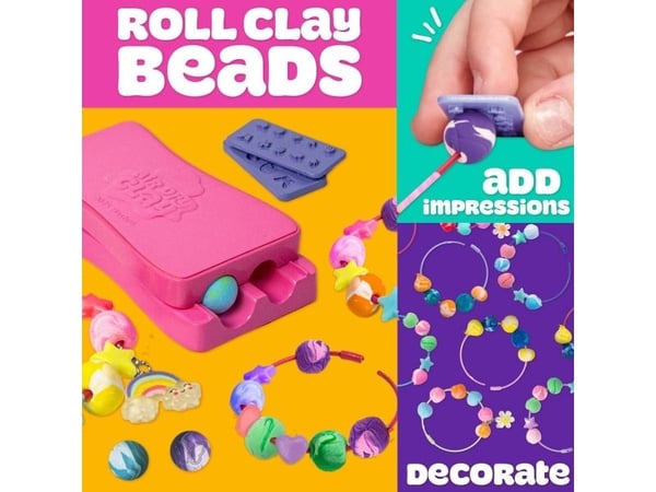 Play-Doh Charm &amp; Jewelry Maker – kreativt set, 10 st. modellera, 15 motiv