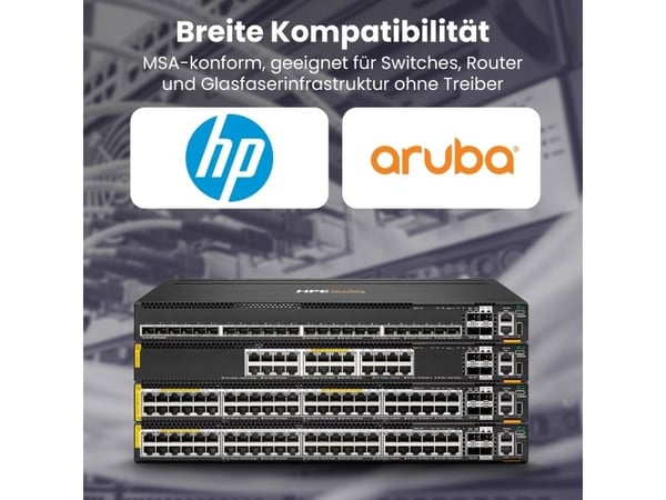 Splitter Extralink SFP 1,25G 2 stk. | SFP-modul | 1,25 Gbps, LC/UPC, 1310 nm, 20 km, enkeltmodus, DOM (for HP / Aruba)