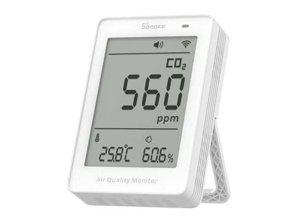 Sonoff AirGuard CO2 SAWF-08P Wifi temperatūros drėgmės ir CO2 sensorius, palaiko Matter