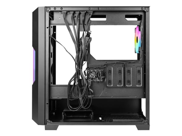AZZA Guardian - - sidepanel med vindu (herdet glass) - ingen strømforsyning - USB/Audio/Mic