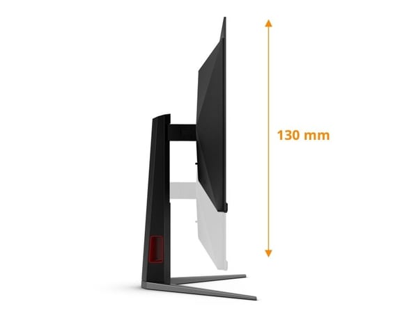 AOC G4 Q27G4ZD, 67,3 cm (26,5"), 2560 x 1440 piksler, Quad HD, QD-OLED, 0,03 ms, Sort, Rød