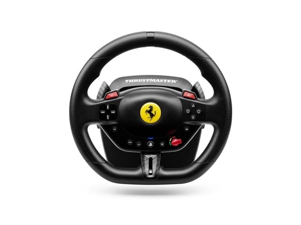Thrustmaster T98-P Ferrari 296 GTB, Ratt + pedaler, PC, PlayStation 4, PlayStation 5, D-pute, Modusknapp, Menyknapp, Analog/digital, 240°, Koblet m...