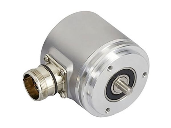 Posital Fraba absolut roterande encoder 1 st OCD-S101B-0412-S10S-PRL synkronfläns