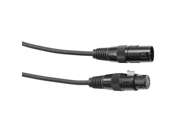 Eurolite DMX forbindelseskabel [1x XLR-kontakt 5-polet - 1x XLR-kontakt 5-polet] 1 m