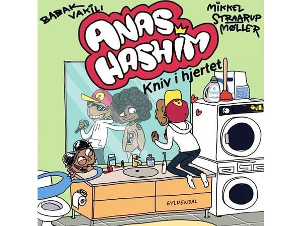 Anas Hashim - Kniv i hjertet | Mikkel Straarup Møller; Babak Vakili | Språk: Dansk