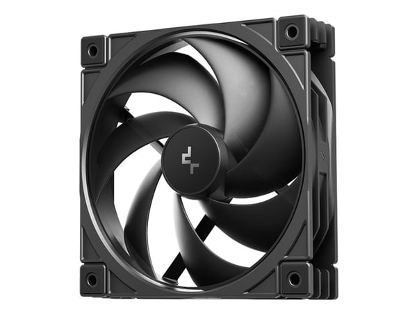 DeepCool FD12 V2, Vifte, 12 cm, 500 RPM, 2500 RPM, Svart