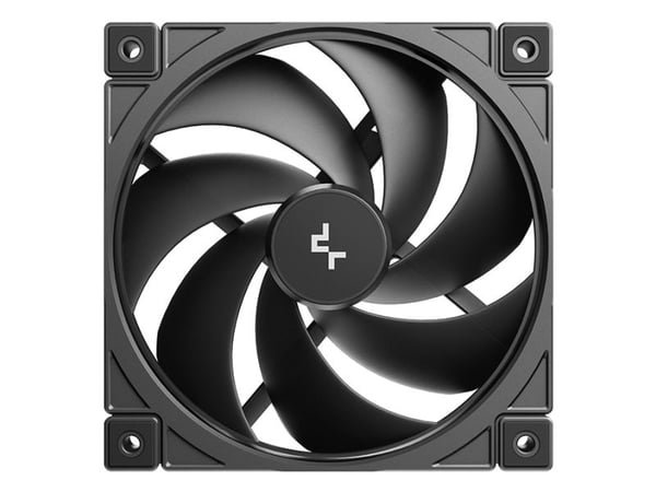 DeepCool FD12 V2, Vifte, 12 cm, 500 RPM, 2500 RPM, Svart