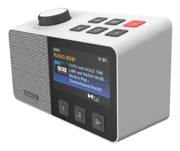 Kenwood CR-M70DAB-W, Bærbar, Digitalt, DAB+, FM, 87,5 - 108 MHz, 174928 - 239200 MHz, 5 W