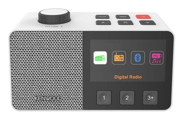 Kenwood CR-M70DAB-W, Bærbar, Digitalt, DAB+, FM, 87,5 - 108 MHz, 174928 - 239200 MHz, 5 W