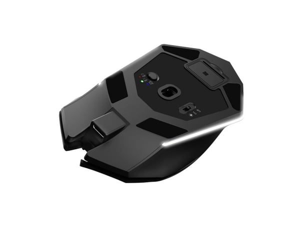 Trust GXT 122 Felox+, Høyre hendt, Optisk, RF trådløs + Bluetooth, 10000 DPI, Svart