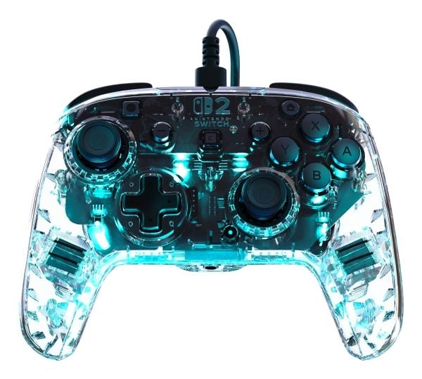 Turtle Beach TBC-8004-95, Gamepad, Nintendo Switch, Nintendo Switch 2, Nintendo Switch OLED, Tilbakeknapp, D-pute, Rød/grønn/blå, Koblet med lednin...