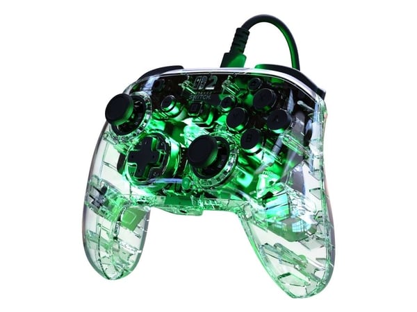 Turtle Beach TBC-8004-95, Gamepad, Nintendo Switch, Nintendo Switch 2, Nintendo Switch OLED, Tilbakeknapp, D-pute, Rød/grønn/blå, Koblet med lednin...