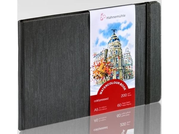 Hahnemühle akvarellalbum A5 liggende format 60 sider 200 g