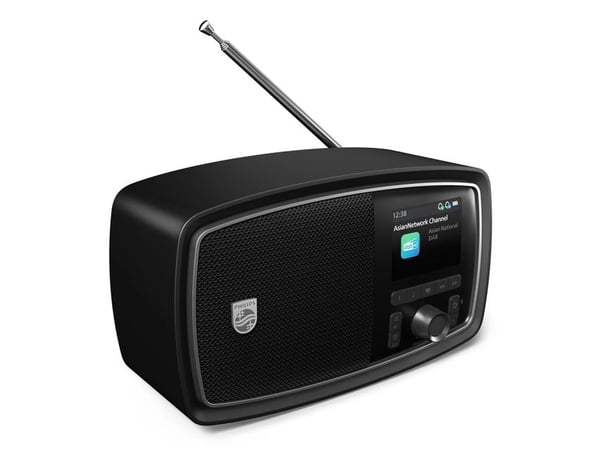 Philips TAV2000DB, Bærbar, Analog og digital, DAB, DAB+, FM, 5 W, TFT, 25 m